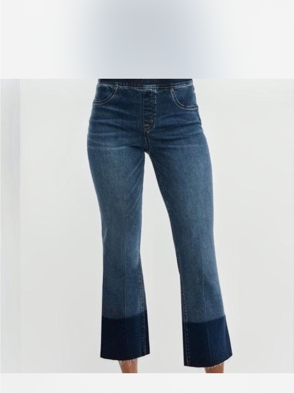 SPANX Women’s Dark Blue Stretch Pull-On Jeans